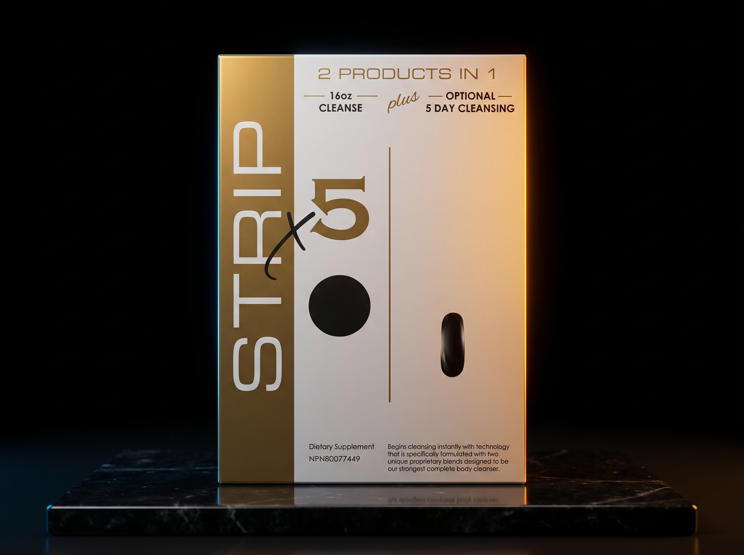 Strip x5 Day Cleanse with 16oz Cleanse Capsule