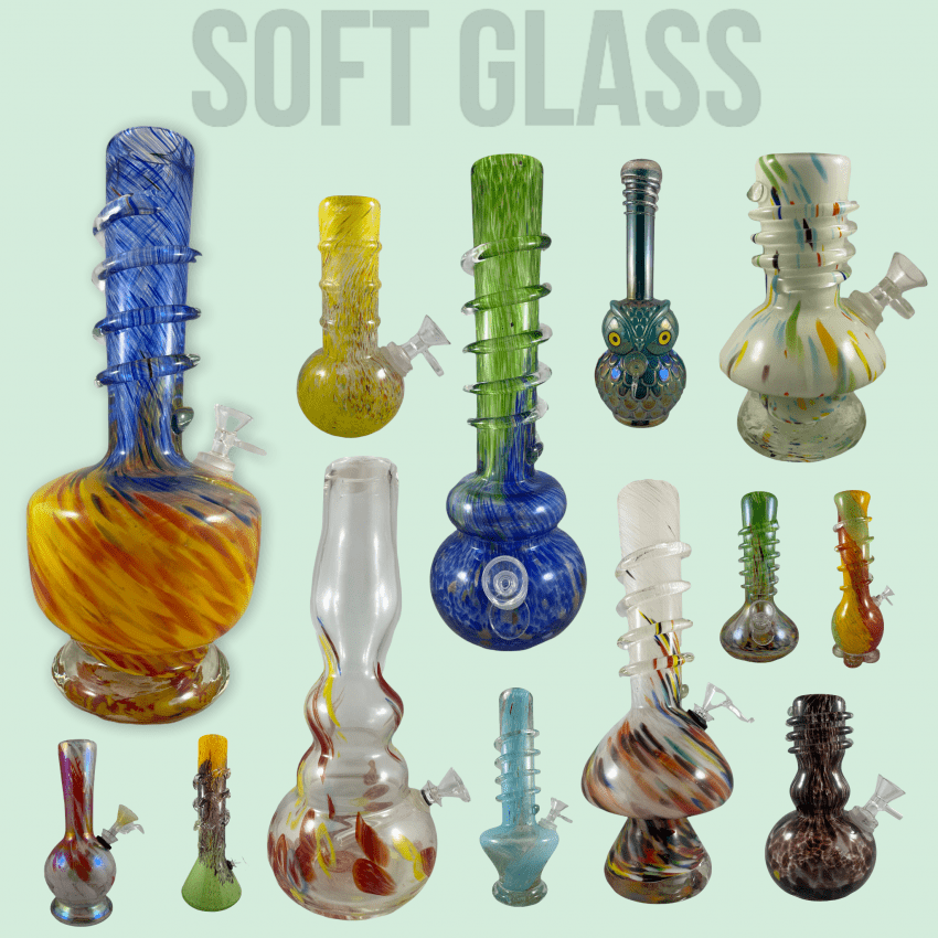 Soft Glass Bongs